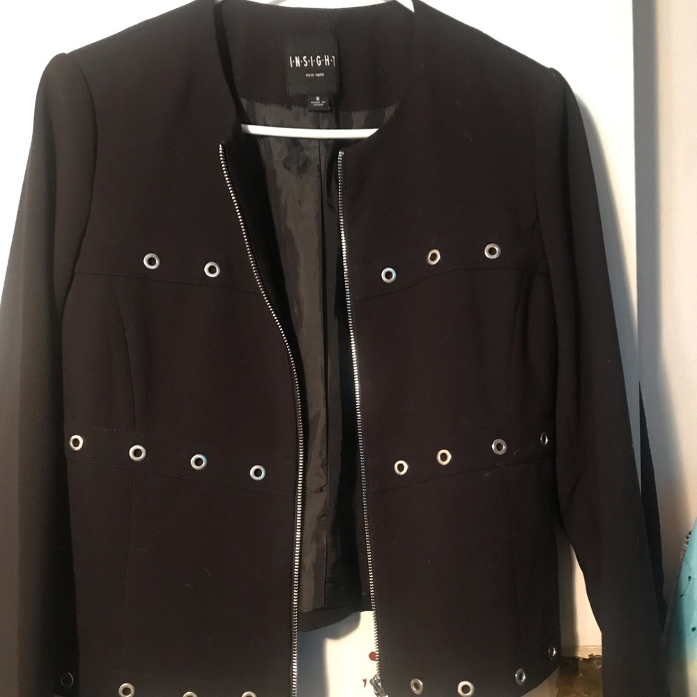 Black with silver rivets Insight blazer
